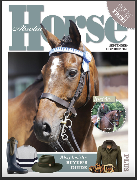 Absolute Horse cover August - September